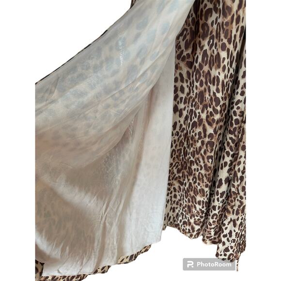 Reformation Animal Print Wrap Dress - Picture 7 of 7